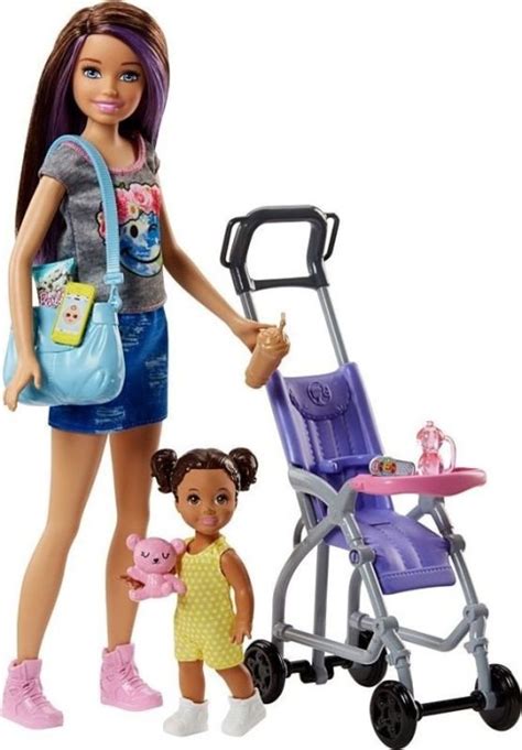 Mattel Barbie Skipper Babysitters Inc. Doll and Playset (FJB00 ...