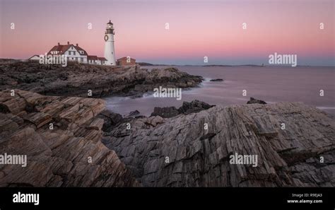 Portland Head Lighthouse Stock Photo - Alamy