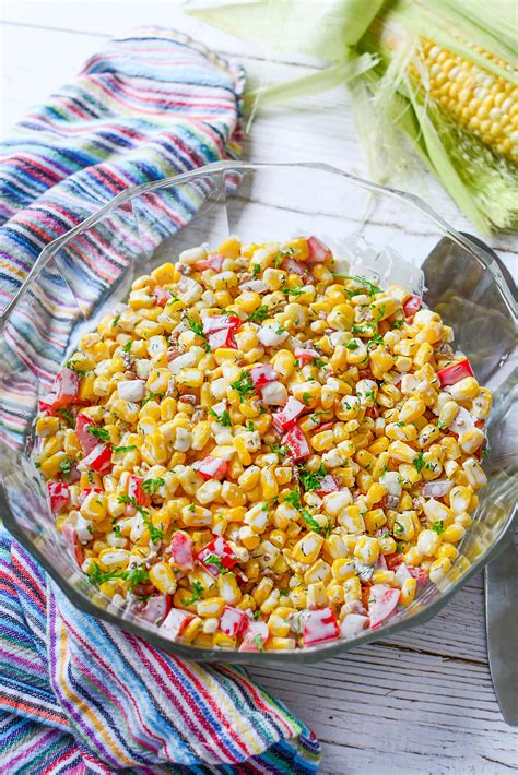 Corn Salad with Bacon | The Salty Pot