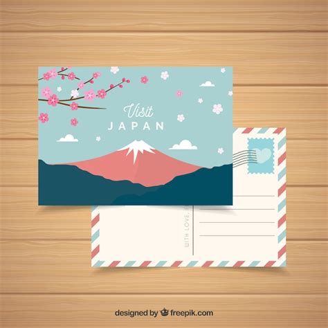 Free Vector | Travel postcard template