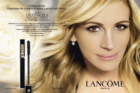 Julia Roberts Lancome Mascara Ad Campaign - StyleFrizz