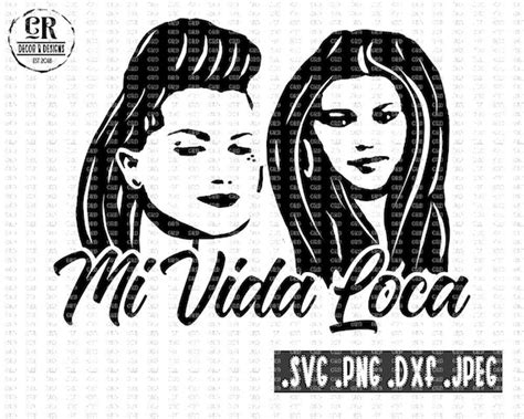 Mi Vida Loca Mousie & Sad Girl svg Mi Vida Loca svg Mousie | Etsy