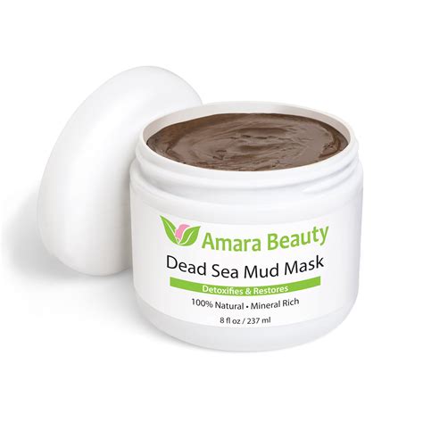 Dead Sea Mud Mask for Face & Body - Pure With No Fillers - 8 oz ...