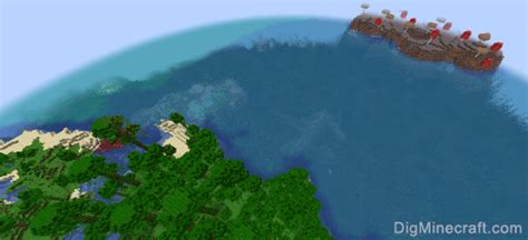 Minecraft Mushroom Island Seeds for Java Edition (PC/Mac)