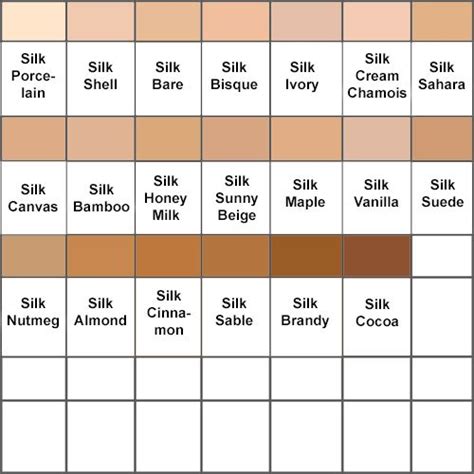 Clinique Even Better Makeup Color Chart – Saubhaya Makeup