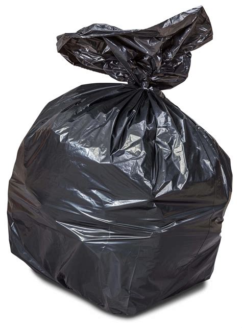 32 Gal Black Garbage Bags - Dependable Plastic