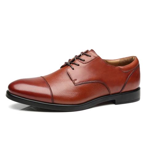 Men's Wide Width Dress Shoes Wide-1-Tobacco | La Milano Mens Shoes