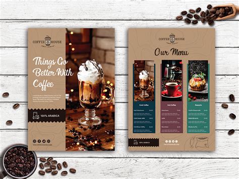 Menu Design Ideas by Digifloat on Dribbble