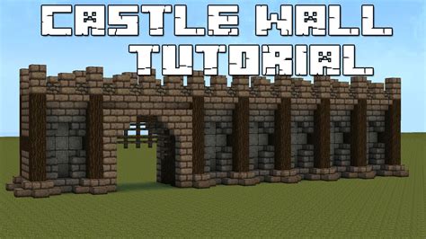 Castle Wall Designs Minecraft - Design Talk