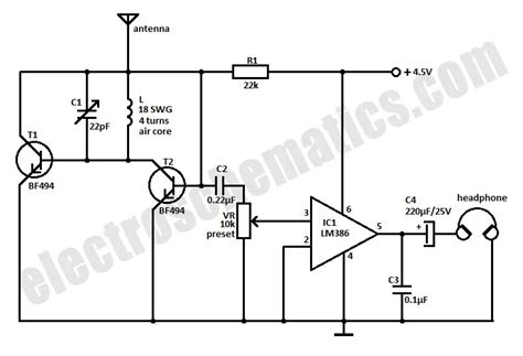 Schematic Diagram Of Am Fm Radio