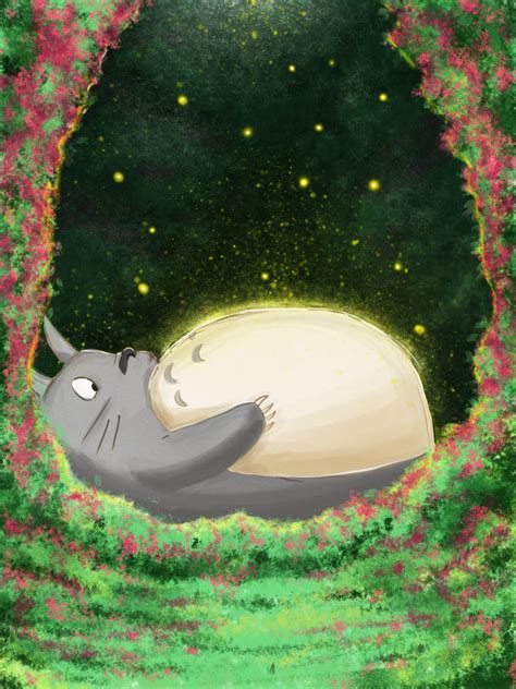 Totoro Artwork by tenshiyoon on DeviantArt