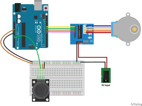 Arduino Stepper Motor With Joystick Code - Tutorial