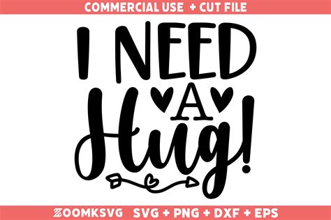 I Need a Hug Graphic by Zoomksvg · Creative Fabrica