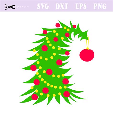 Whoville Christmas Tree Clip Art