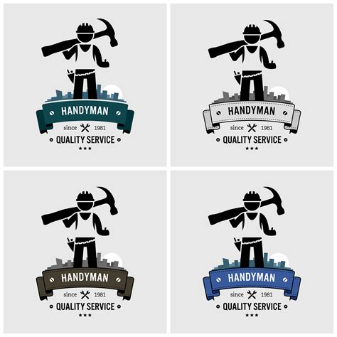 Handyman Logo Vector at Vectorified.com | Collection of Handyman Logo ...