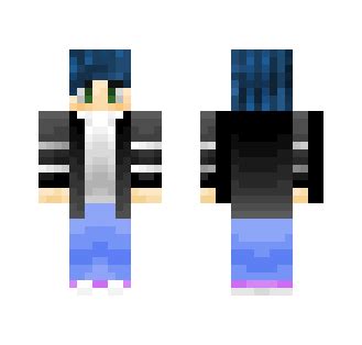 Download Blue hair boy Minecraft Skin for Free. SuperMinecraftSkins