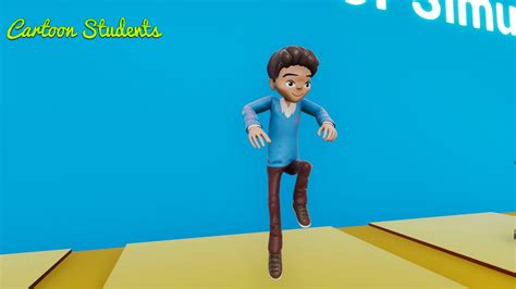 Cartoon Students - Cedric in Characters - UE Marketplace