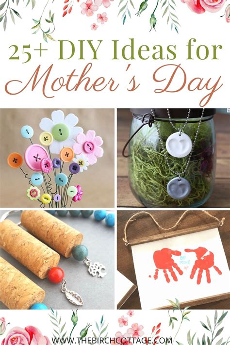 25+ DIY Handmade Gift Ideas for Mother's Day - The Birch Cottage