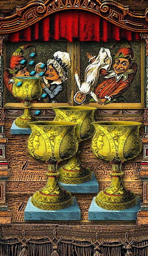 The Tarot of Mister Punch: Four of Cups