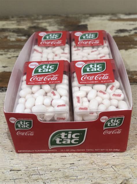 12x Tic Tac Coca Cola Flavor Limited Edition Fresh Breath Mint 1oz 60