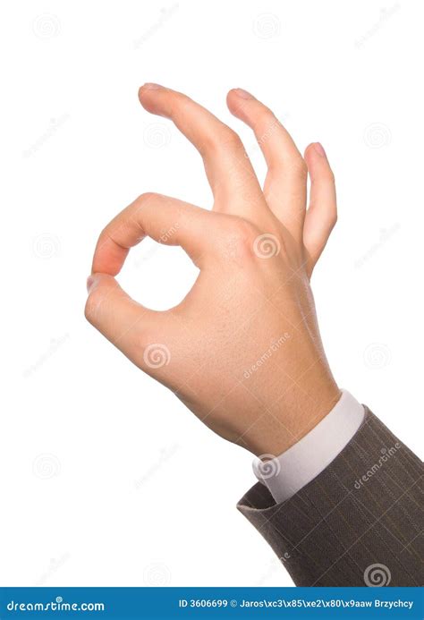 A-OK hand sign stock image. Image of zero, hand, palm - 3606699