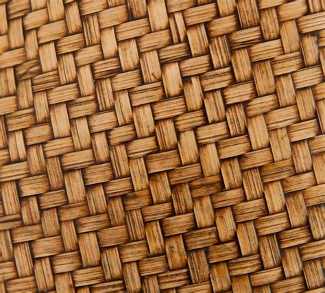 Premium Photo | Old woven wood pattern