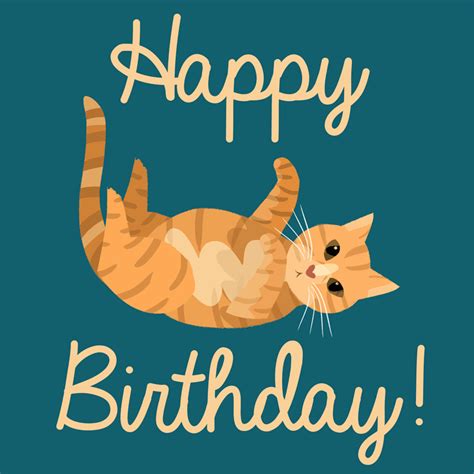 Animated Happy Birthday Gif Cat Share the best gifs now