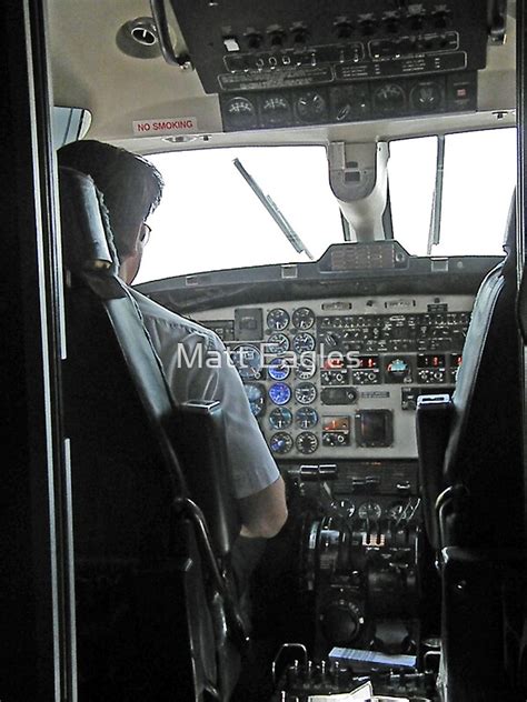 "Cockpit of a Beechcraft 1900D" by Matt Eagles | Redbubble