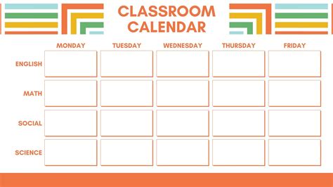 Large Printable Classroom Calendar - 2023 Printable Calendar