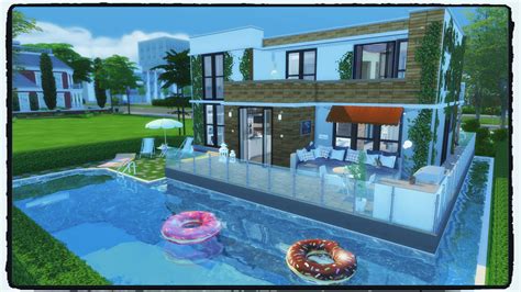 Building A House In Sims I Build A New Home For The Sims 4! It Has Six ...