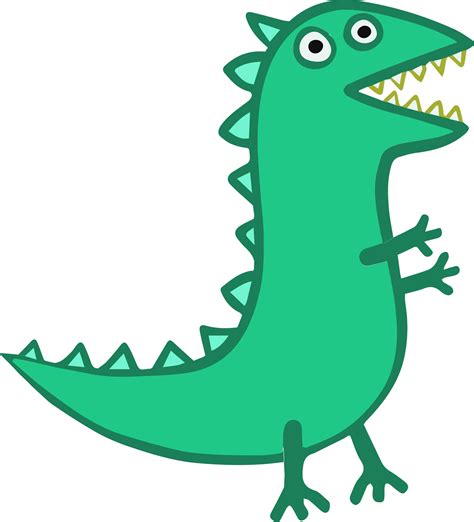 Dinosaur Peppa Pig High Quality S For Cutting And Printing Layered Svg