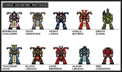 Chaos Astartes Space Marine Factions by robertmuggeridge on DeviantArt