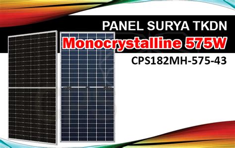 Panel Surya TKDN Monocrystalline 575W – Bumi Energi Surya