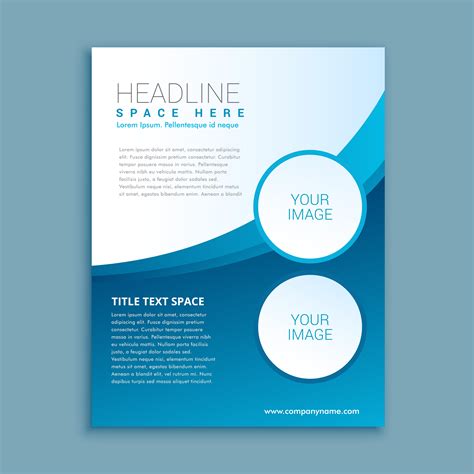 business brochure or flyer design template - Download Free Vector Art ...