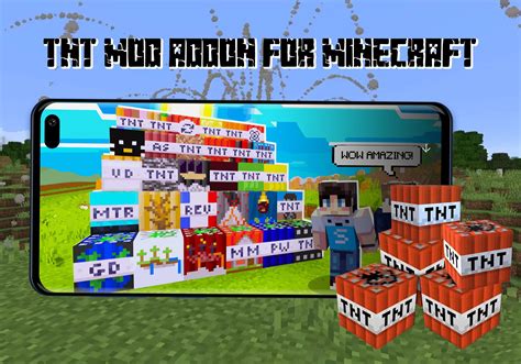 TNT Mod Addon for Minecraft APK for Android Download