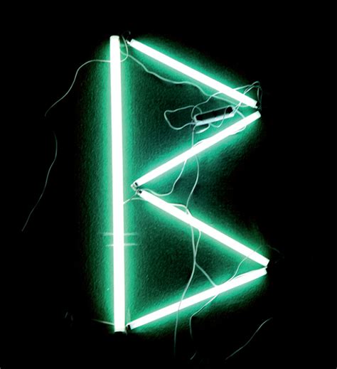 FLUORESCENT TYPE on Behance