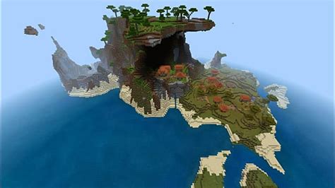 Top 10 Island Village Seeds for Minecraft Bedrock 2020 | Slide 4