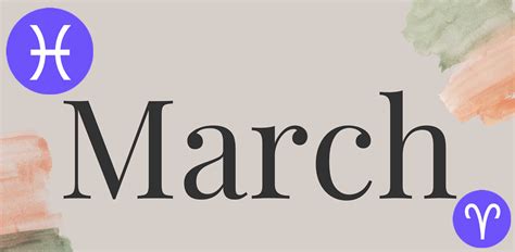 March Zodiac Signs: Which Is The Star Sign Of March?