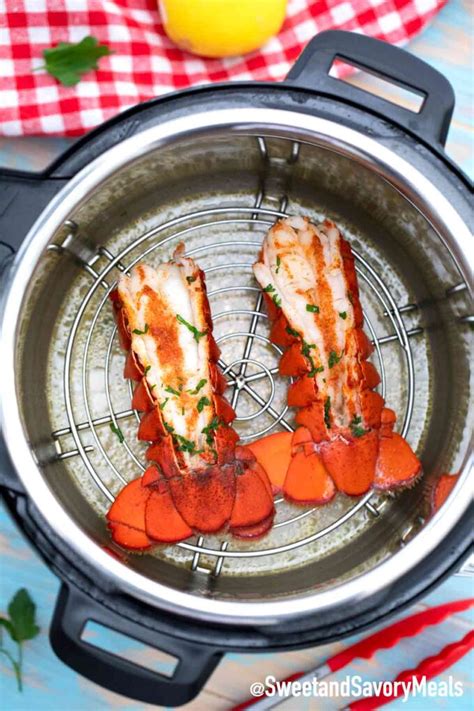 Instant Pot Lobster Tails - Sweet and Savory Meals