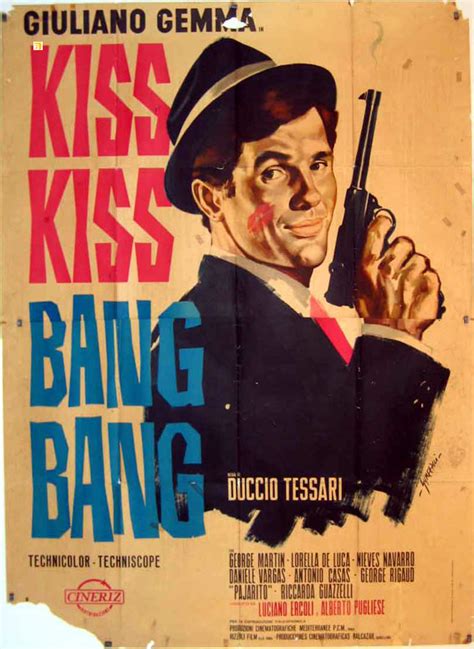 "KISS KISS, BANG BANG" MOVIE POSTER - "KISS KISS... BANG BANG" MOVIE POSTER