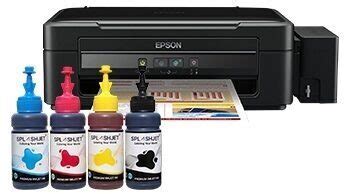 All Pigment Ink for Epson 4 Color InkTank Printer - Splashjet-lnk