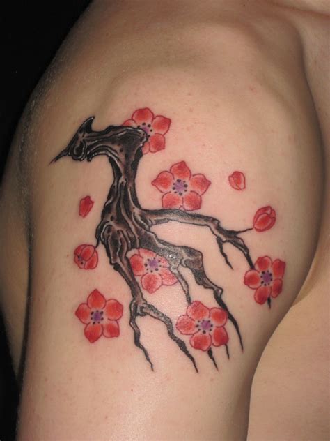 Cherry Blossom Tattoos Designs, Ideas and Meaning | Tattoos For You