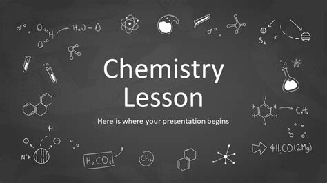 Chemistry Lesson PowerPoint Template - GreatPPT