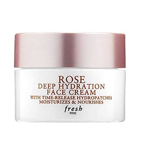 Fresh Rose Deep Hydration Face Cream Mini 0.24 oz | Pricepulse