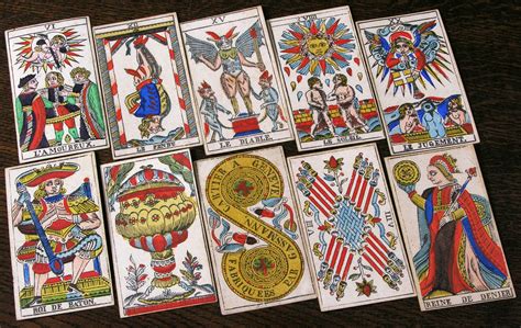 Vintage Beautiful Tarot Cards - Draw-mathematical