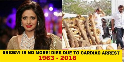 Breaking News: Actor Sridevi Is No more; Suffered From Cardiac Arrest ...