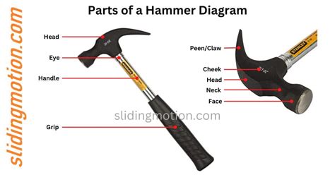 Ultimate Guide on 7 Parts of Hammer:Names, Functions & Diagram