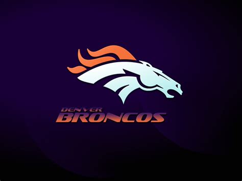 Denver Broncos logo HD wallpaper | Wallpaper Flare