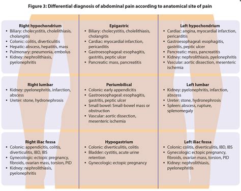 Abdominal Pain Differential Diagnosis Chart – Modafinil24