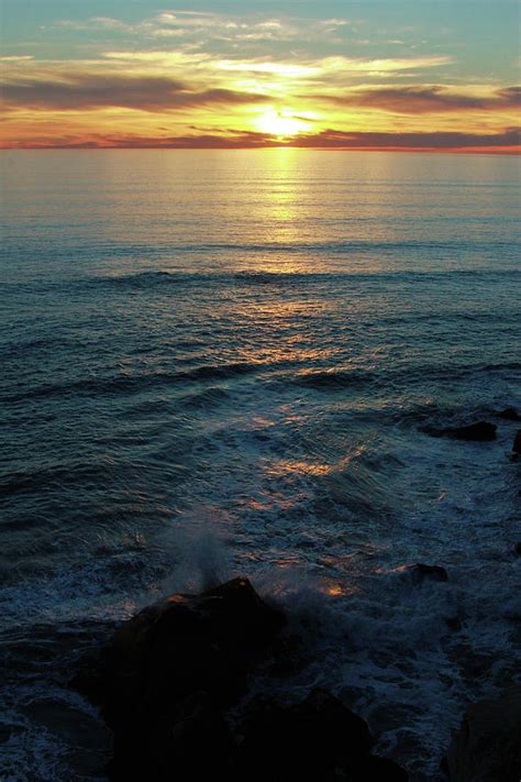 Shell Beach Sunset Photograph by Ru Tover - Fine Art America